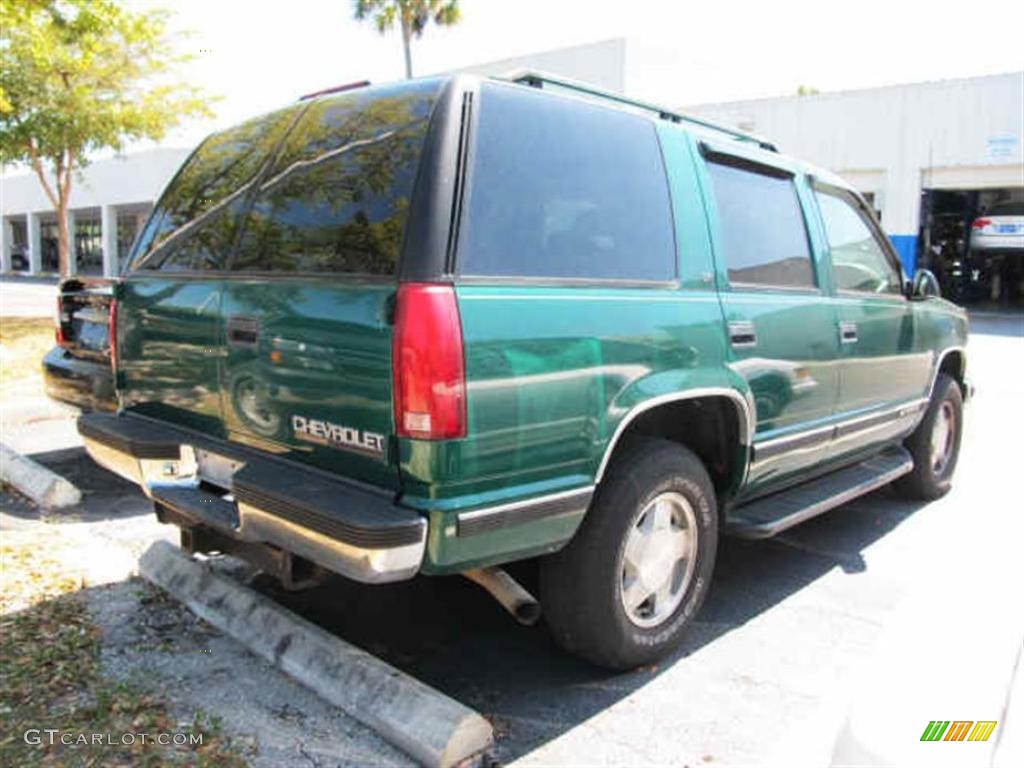 1999 Tahoe LT 4x4 - Emerald Green Metallic / Gray photo #2