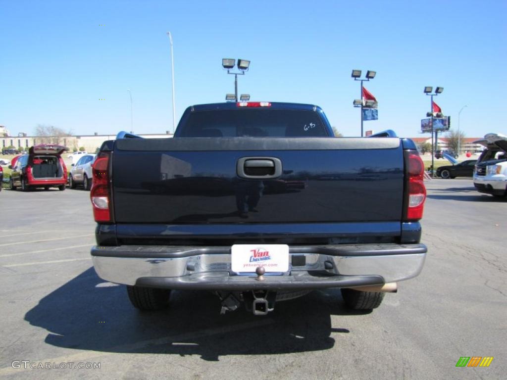 2006 Silverado 1500 Work Truck Regular Cab - Dark Blue Metallic / Dark Charcoal photo #6