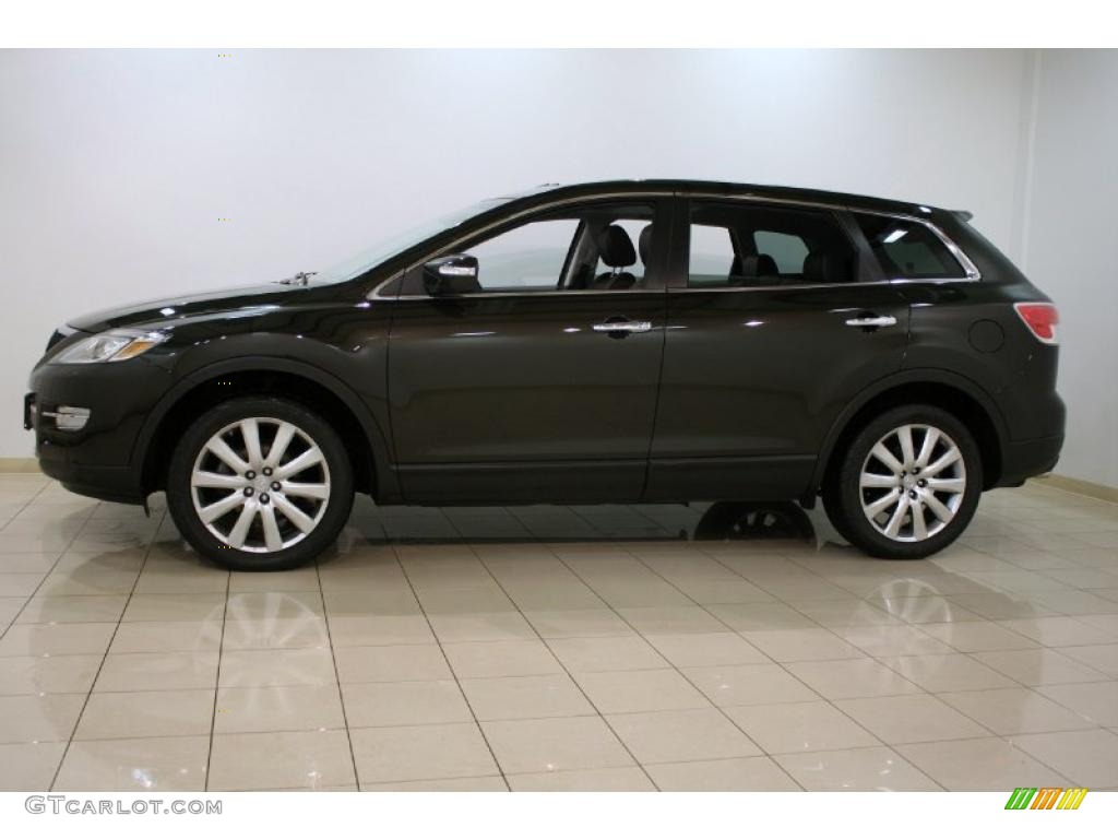 Sparkling Black Mica 2008 Mazda CX-9 Grand Touring AWD Exterior Photo #46597505