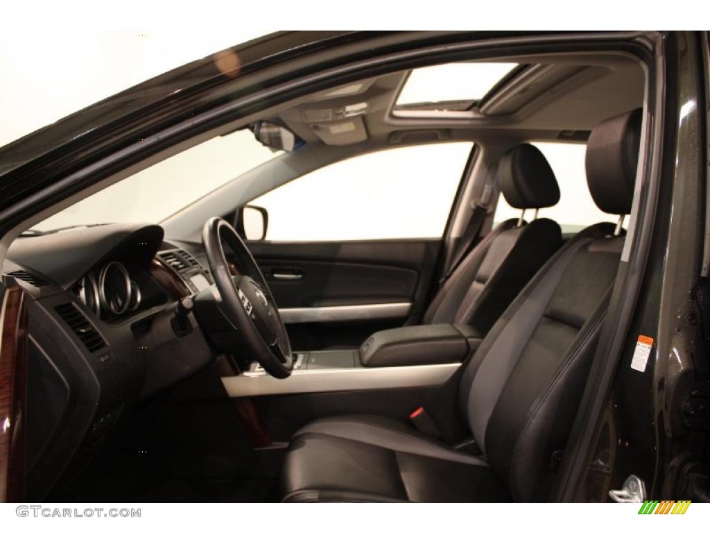 Black Interior 2008 Mazda CX-9 Grand Touring AWD Photo #46597529