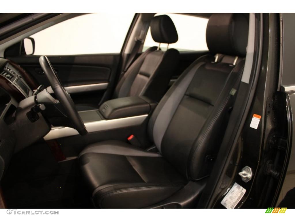 Black Interior 2008 Mazda CX-9 Grand Touring AWD Photo #46597541