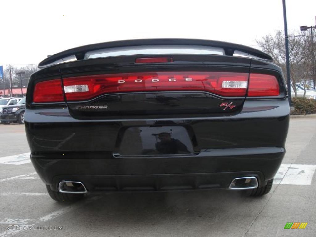 Brilliant Black Crystal Pearl 2011 Dodge Charger R/T Road & Track Exterior Photo #46597574