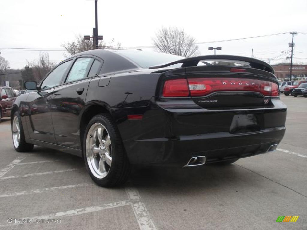 Brilliant Black Crystal Pearl 2011 Dodge Charger R/T Road & Track Exterior Photo #46597583