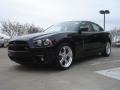 Brilliant Black Crystal Pearl 2011 Dodge Charger R/T Road & Track Exterior