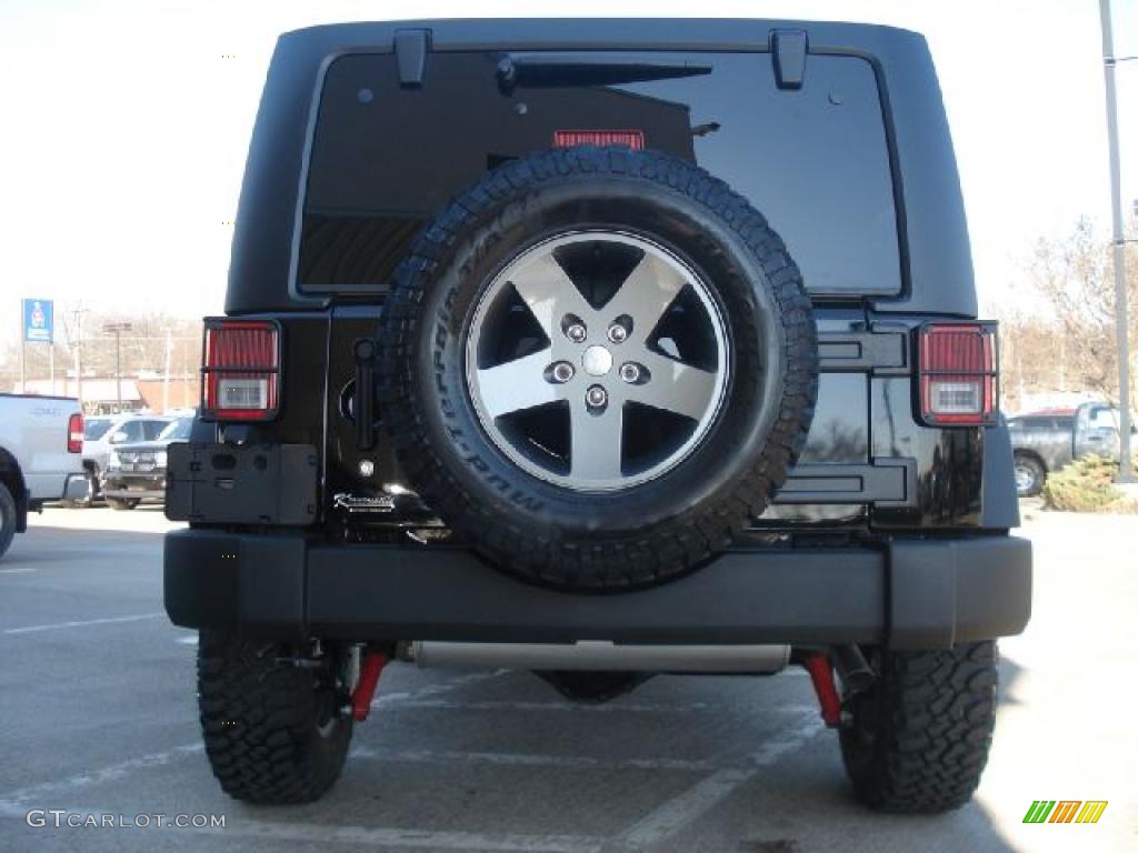 2011 Wrangler Call of Duty: Black Ops Edition 4x4 - Black / Black/Dark Saddle photo #4