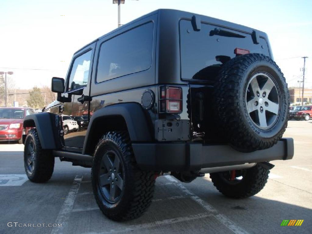 2011 Wrangler Call of Duty: Black Ops Edition 4x4 - Black / Black/Dark Saddle photo #5