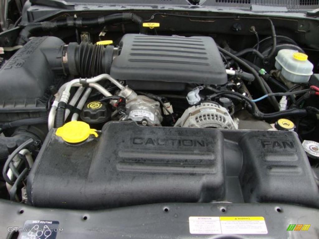 2002 Dodge Durango SXT 4x4 4.7 Liter SOHC 16-Valve V8 Engine Photo #46597832