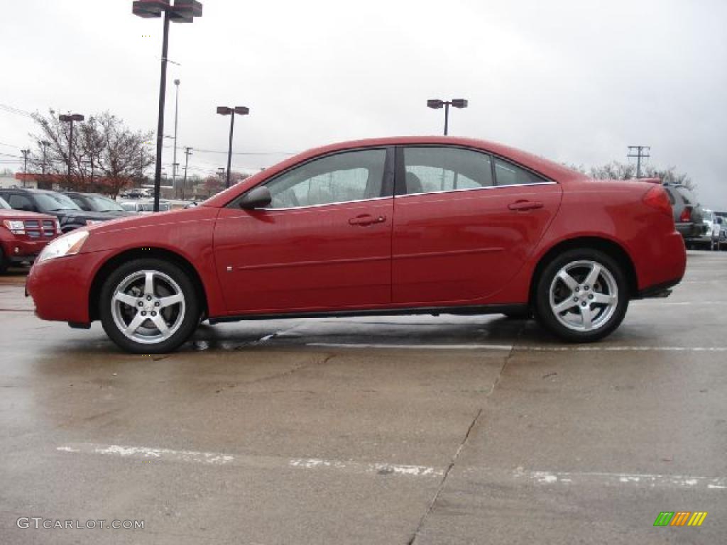 Crimson Red 2006 Pontiac G6 V6 Sedan Exterior Photo #46598093