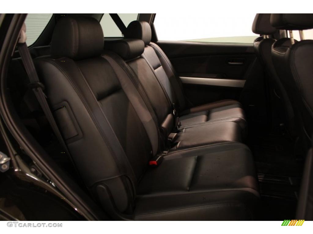 Black Interior 2008 Mazda CX-9 Grand Touring AWD Photo #46599554