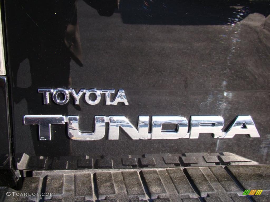 2008 Tundra SR5 TRD Double Cab 4x4 - Black / Beige photo #32