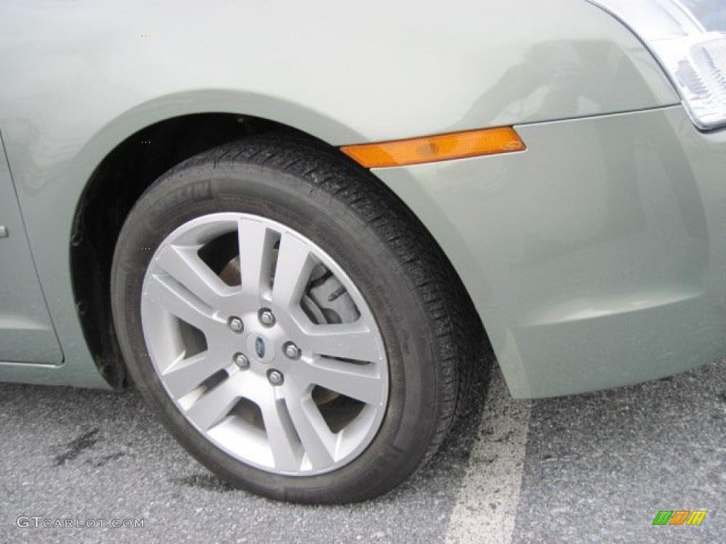 2008 Fusion SEL V6 AWD - Moss Green Metallic / Camel photo #4