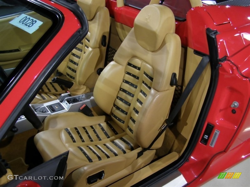 Beige Interior 2004 Ferrari 360 Spider F1 Photo #46603