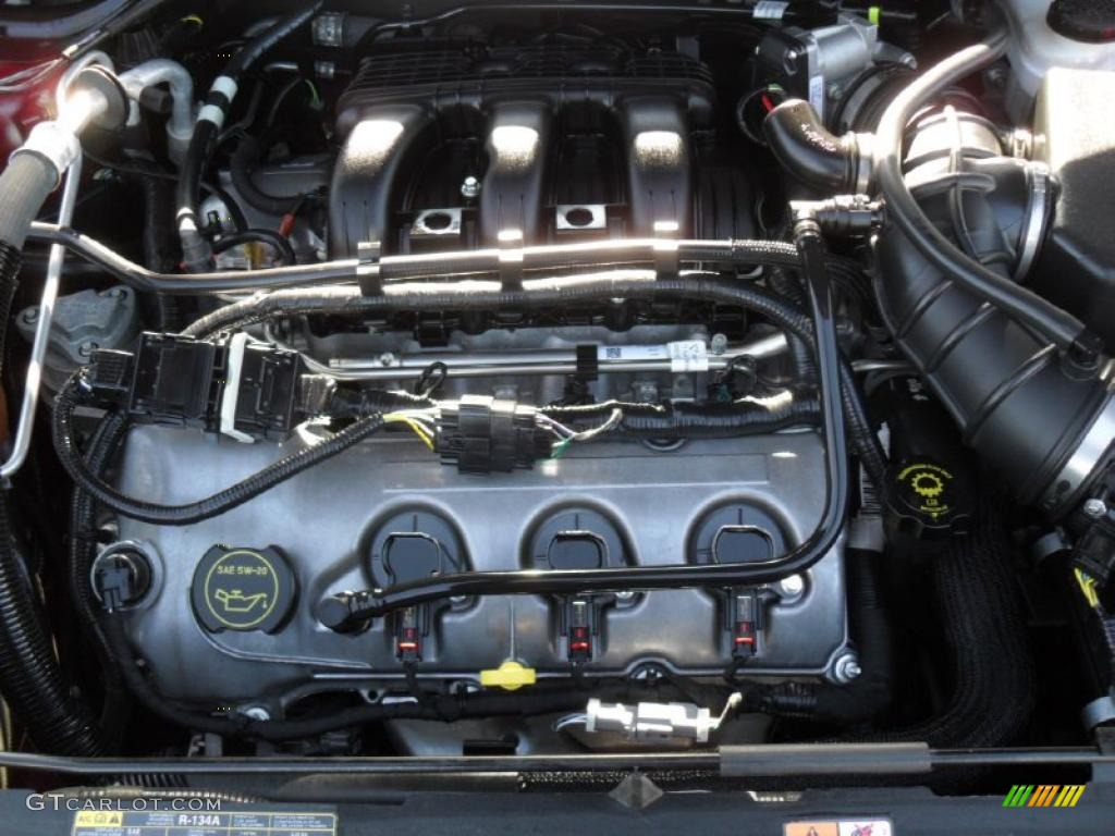 2008 Ford Taurus X Eddie Bauer 3.5L DOHC 24V VCT Duratec V6 Engine Photo #46603909