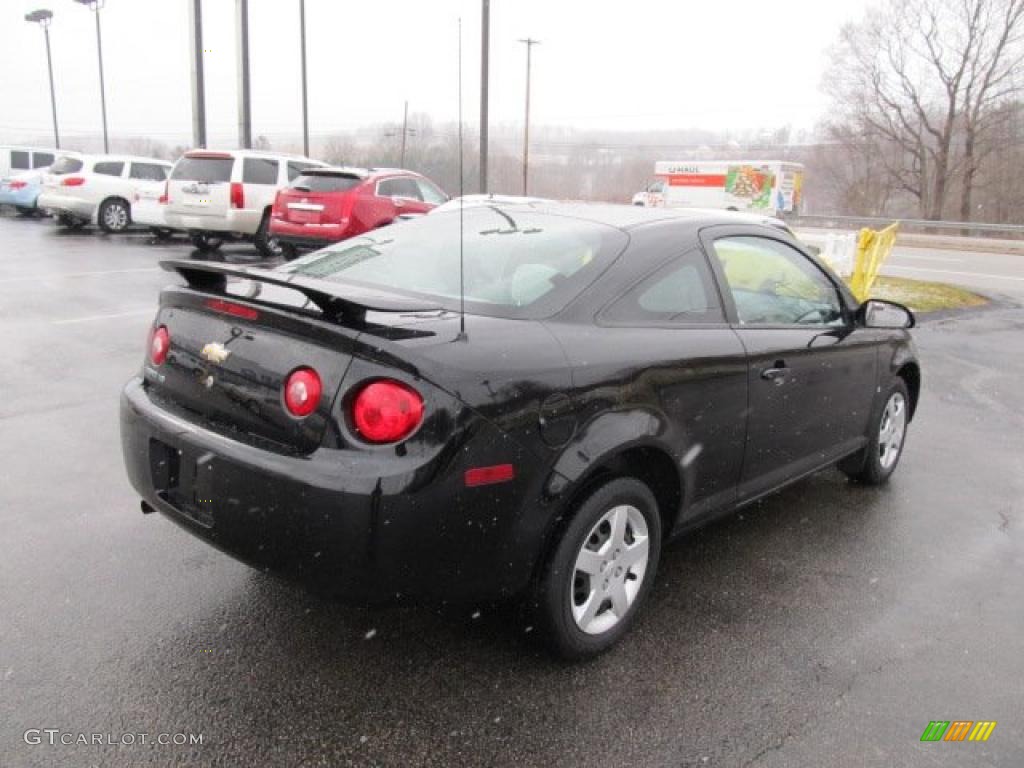 2007 Cobalt LS Coupe - Black / Gray photo #9