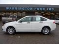 White Suede - Focus SE Sedan Photo No. 1