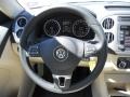 2011 Volkswagen Tiguan Sandstone Interior Dashboard Photo