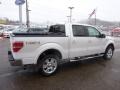 2011 White Platinum Metallic Tri-Coat Ford F150 Lariat SuperCrew 4x4  photo #4