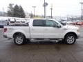 2011 White Platinum Metallic Tri-Coat Ford F150 Lariat SuperCrew 4x4  photo #5