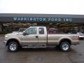 2011 Pale Adobe Metallic Ford F250 Super Duty XLT SuperCab 4x4  photo #1