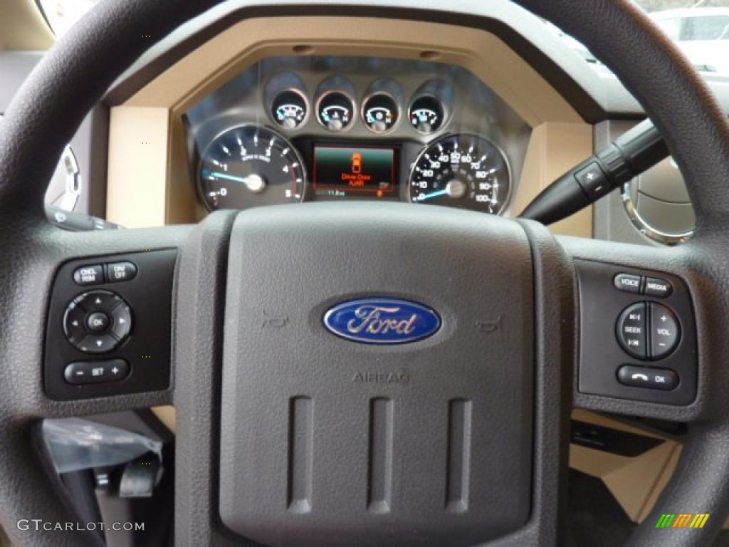 2011 Ford F250 Super Duty XLT SuperCab 4x4 Controls Photo #46608595