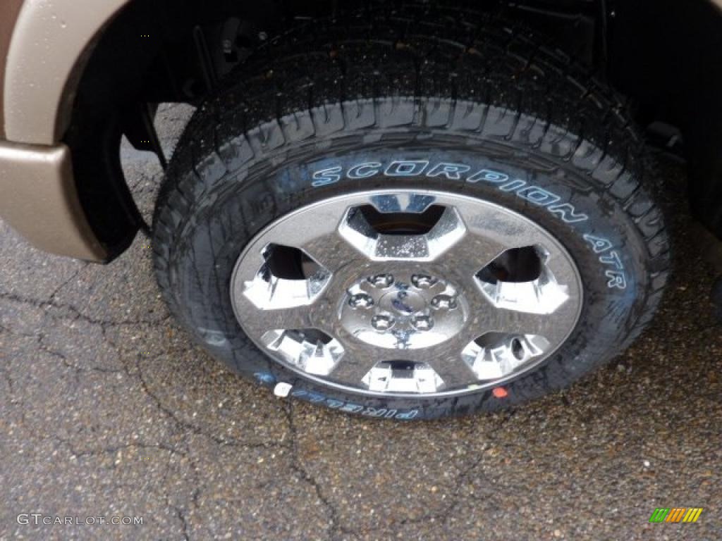 2011 Ford F150 Lariat SuperCrew 4x4 Wheel Photo #46608637