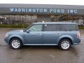 2010 Steel Blue Metallic Ford Flex SEL AWD  photo #1