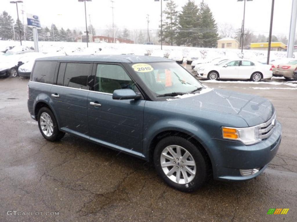 Steel Blue Metallic 2010 Ford Flex SEL AWD Exterior Photo #46609417