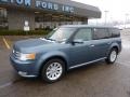 2010 Steel Blue Metallic Ford Flex SEL AWD  photo #8