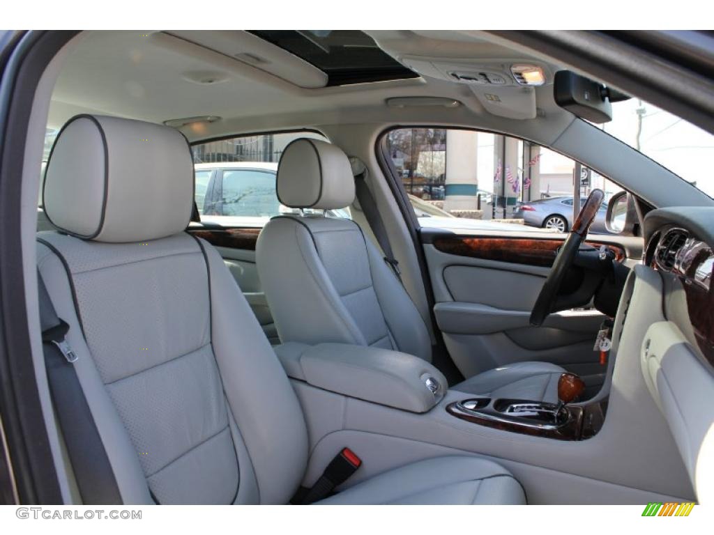 2008 XJ XJ8 L - Pearl Grey Metallic / Dove/Granite photo #27