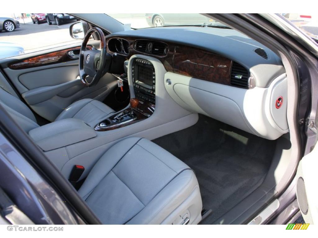 2008 XJ XJ8 L - Pearl Grey Metallic / Dove/Granite photo #28