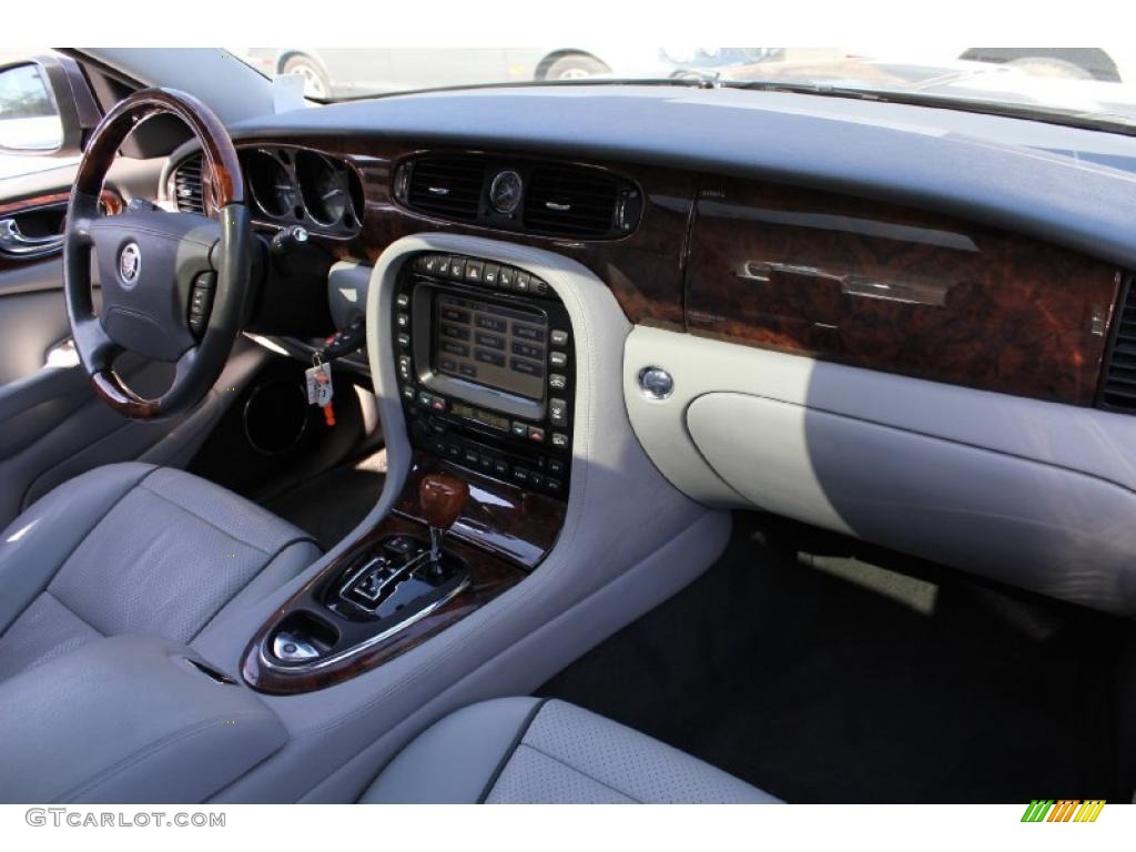 2008 Jaguar XJ XJ8 L Dove/Granite Dashboard Photo #46612837