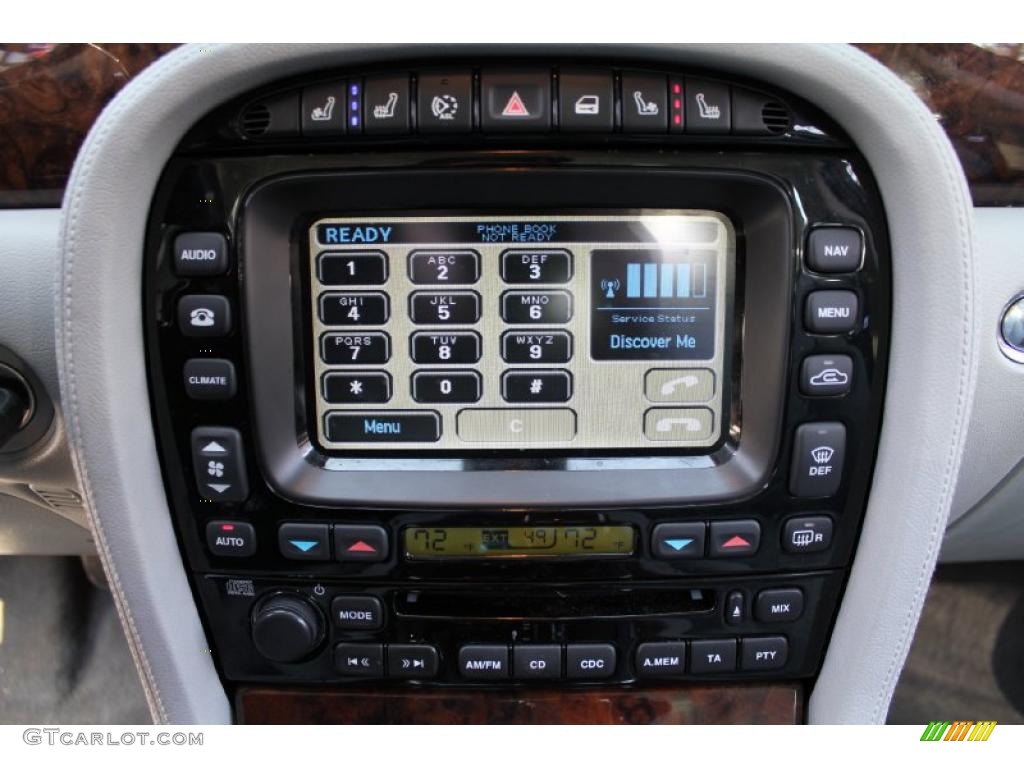 2008 XJ XJ8 L - Pearl Grey Metallic / Dove/Granite photo #31