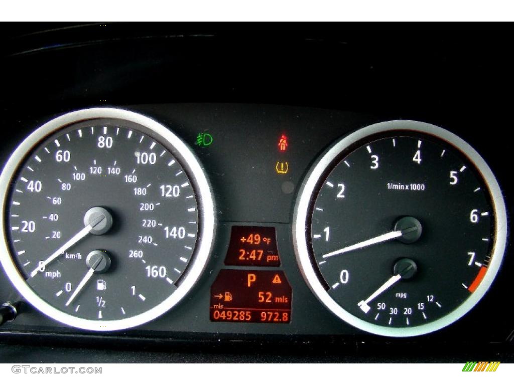2007 BMW 5 Series 525xi Sedan Gauges Photos