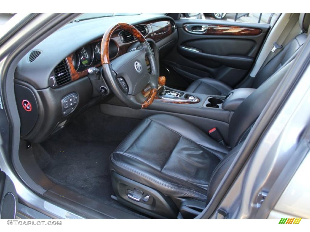 Charcoal Interior 2008 Jaguar XJ XJ8 Photo #46614133