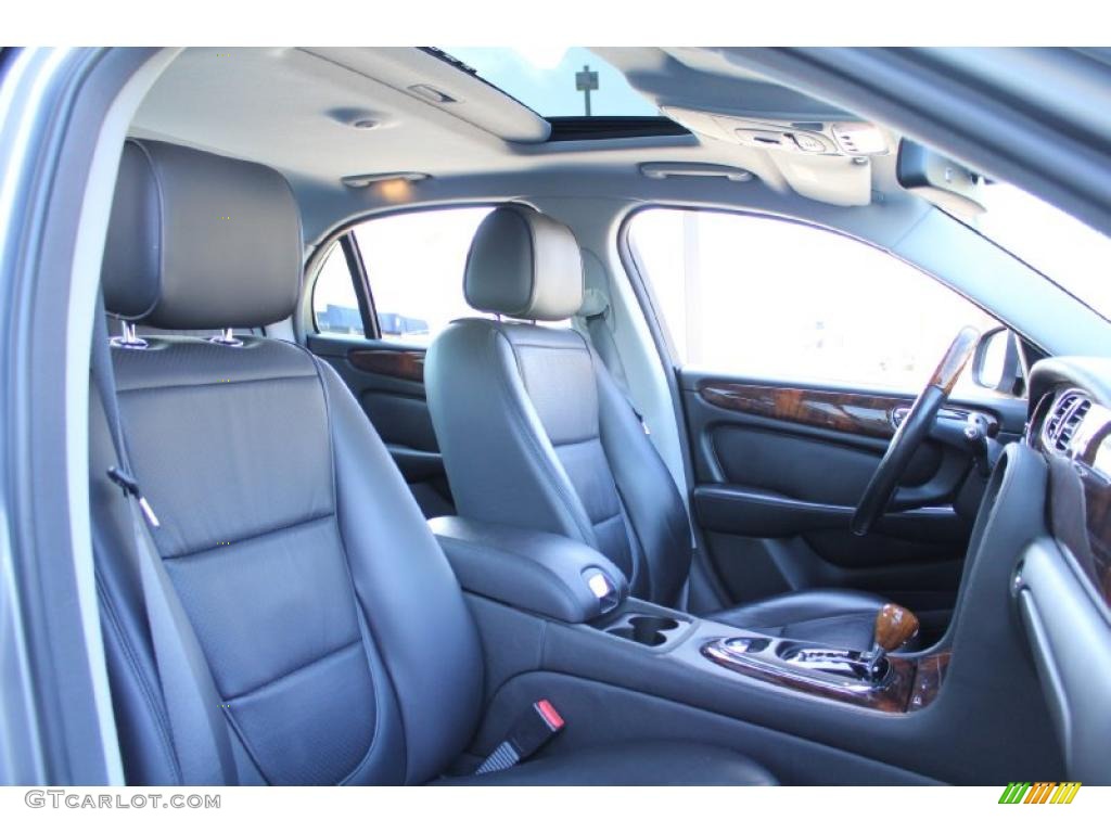 Charcoal Interior 2008 Jaguar XJ XJ8 Photo #46614292