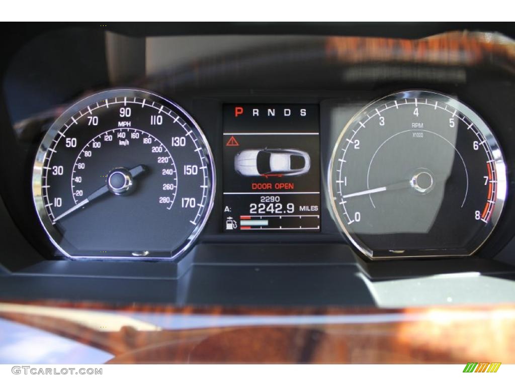 2010 Jaguar XK XK Coupe Gauges Photo #46614859