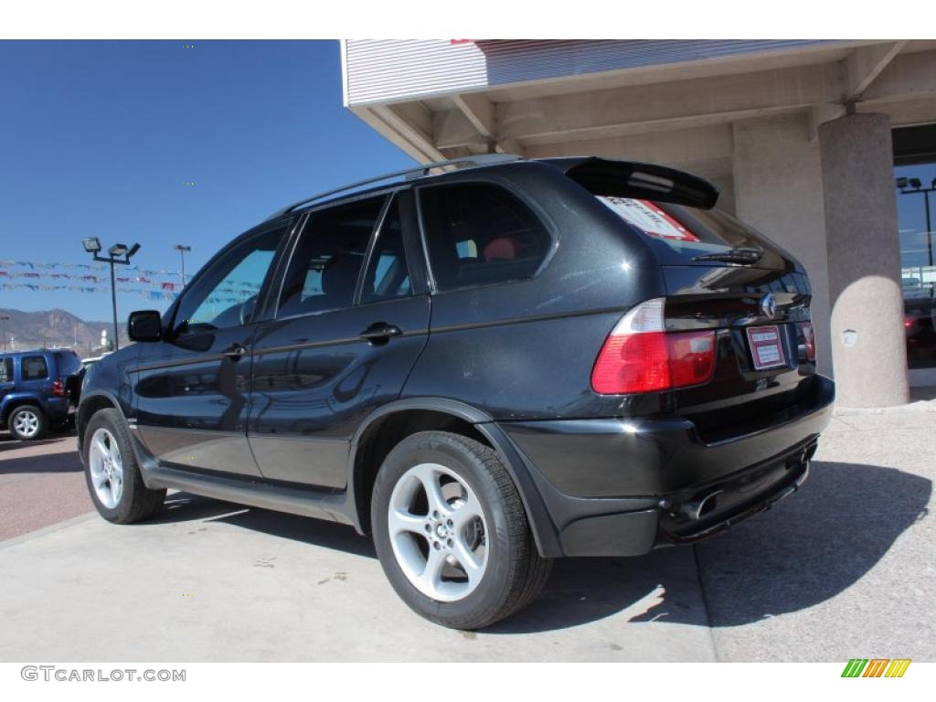 Black Sapphire Metallic 2003 BMW X5 4.6is Exterior Photo #46615486