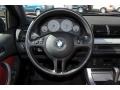 2003 BMW X5 Imola Red Interior Steering Wheel Photo