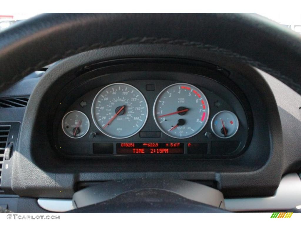2003 BMW X5 4.6is Gauges Photo #46615522