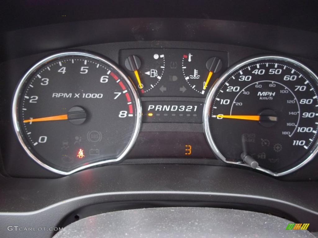 2011 Chevrolet Colorado LT Crew Cab 4x4 Gauges Photo #46615666