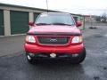 2003 Bright Red Ford F150 XLT SuperCab 4x4  photo #2