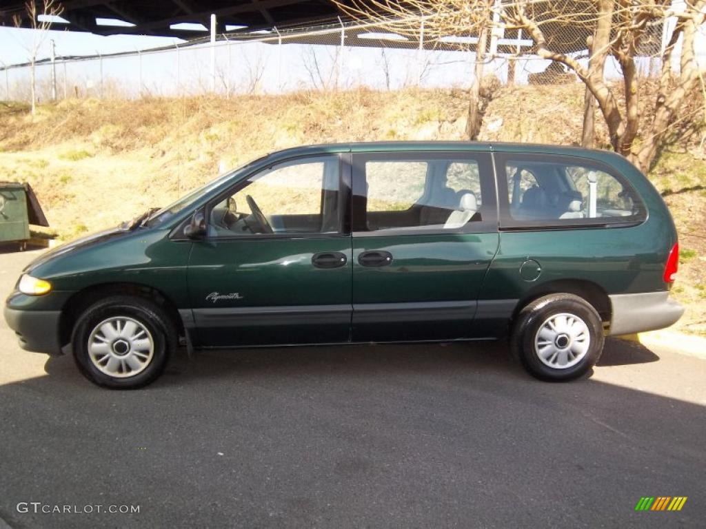 1997 Grand Voyager SE - Forest Green Pearl / Gray photo #2