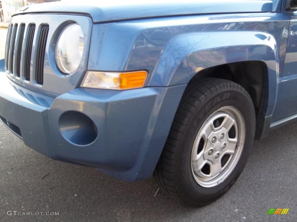 2007 Patriot Sport 4x4 - Marine Blue Pearl / Pastel Slate Gray photo #16