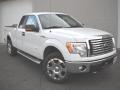 2011 Oxford White Ford F150 XLT SuperCab 4x4  photo #2