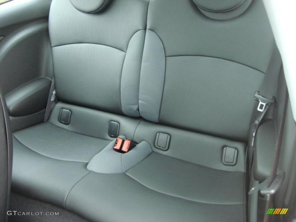 Black/Grey Interior 2009 Mini Cooper Hardtop Photo #46618642