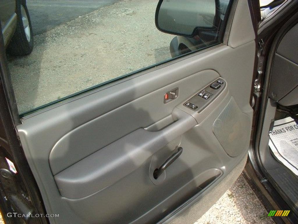 2004 Silverado 1500 LS Regular Cab - Dark Gray Metallic / Dark Charcoal photo #9
