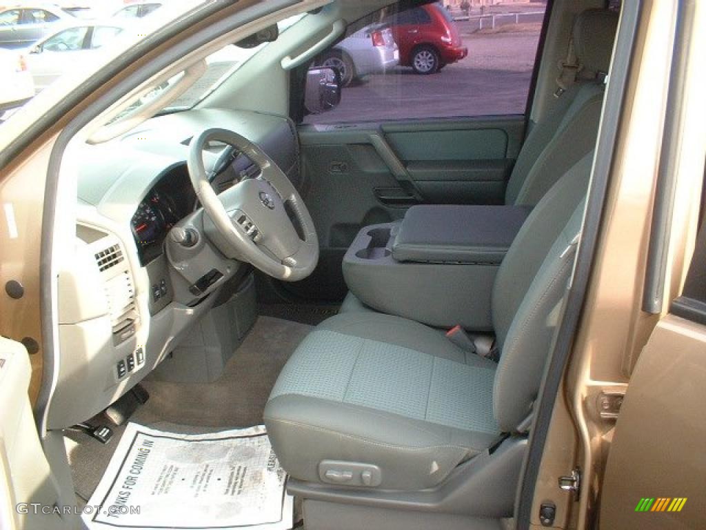 2005 Titan SE Crew Cab - Copper / Graphite/Titanium photo #9