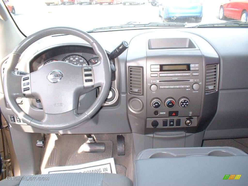 2005 Titan SE Crew Cab - Copper / Graphite/Titanium photo #12