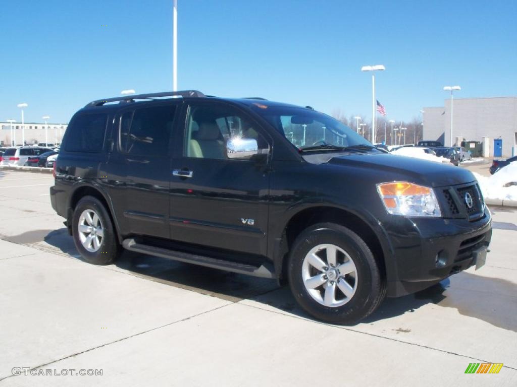 2008 Nissan armada interior colors