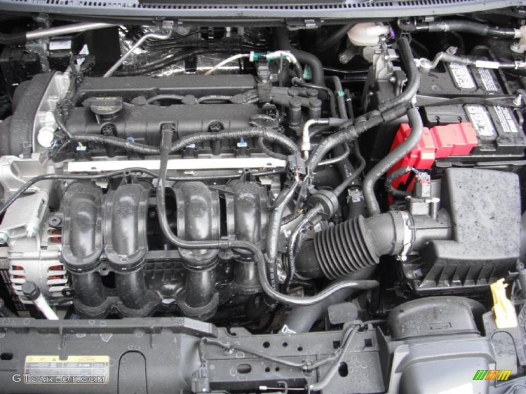 2011 Ford Fiesta SES Hatchback 1.6 Liter DOHC 16-Valve Ti-VCT Duratec 4 Cylinder Engine Photo #46621039